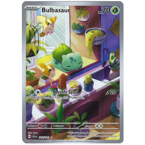 Pokémon TCG: Bulbasaur #143/142 Illustration Rare