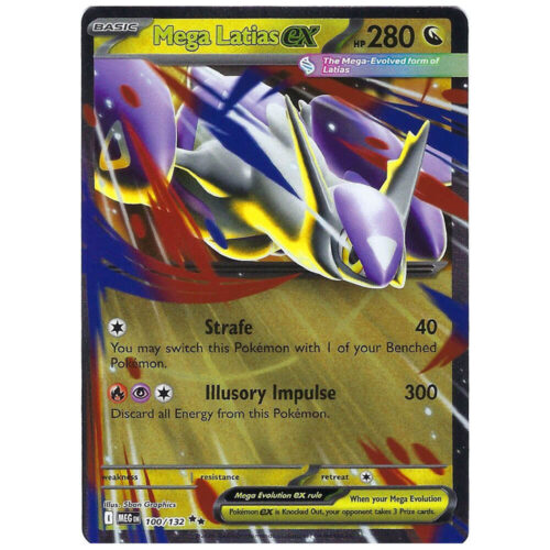 Pokémon TCG: Mega Latias ex #100/132 Double Rare