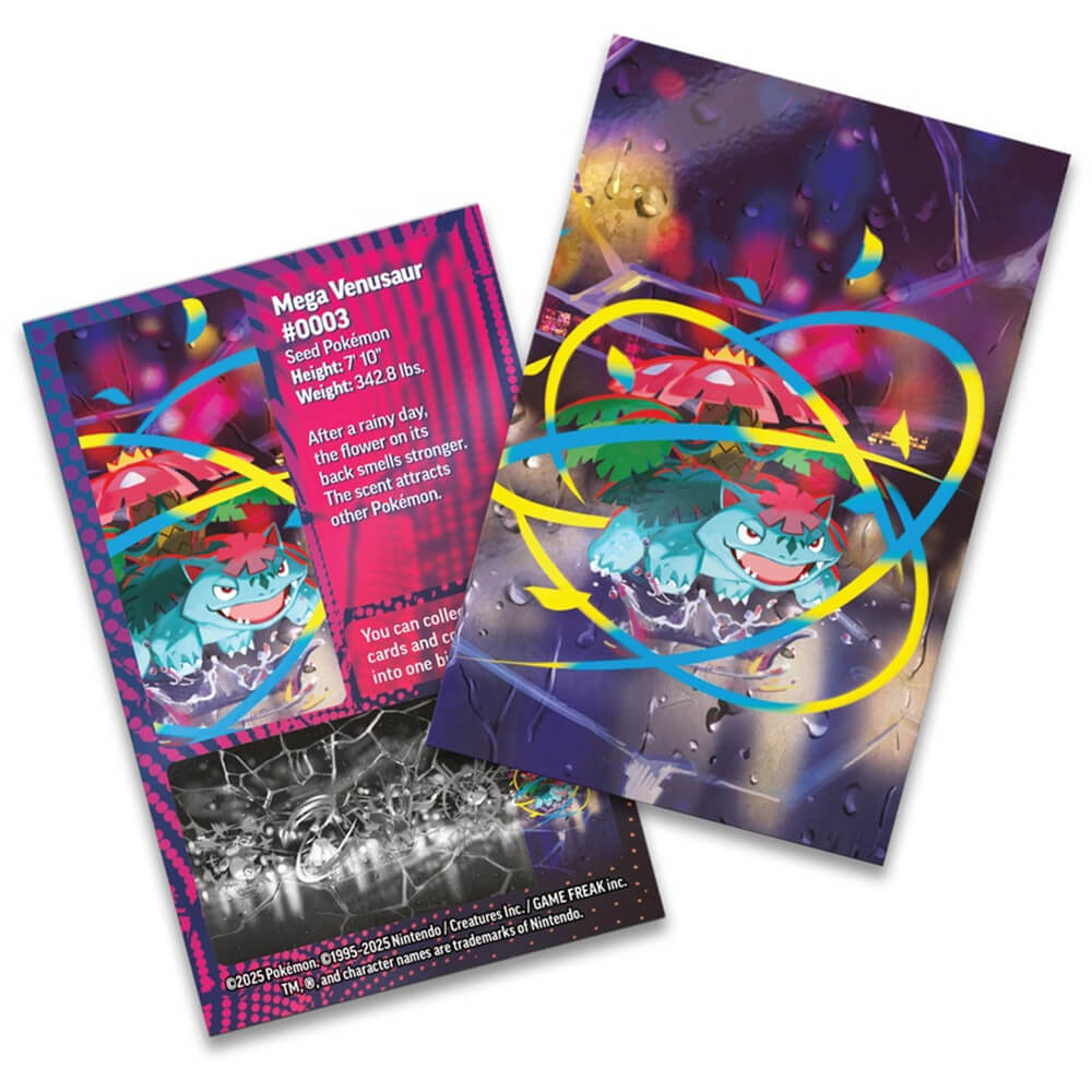Pokémon TCG: Mega Heroes Mega Venusaur Mini Tin - Image 2