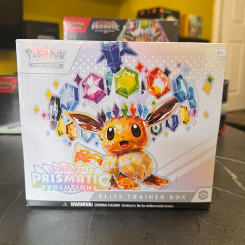 Pokémon TCG: Scarlet & Violet Prismatic Evolutions Elite Trainer Box