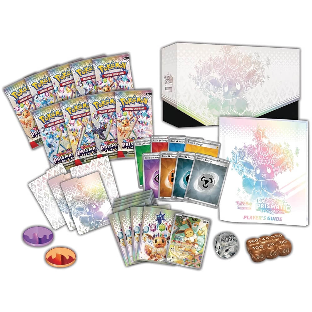 Pokémon TCG: Scarlet & Violet Prismatic Evolutions Elite Trainer Box - Image 8